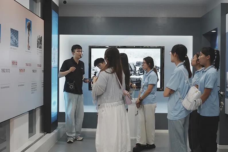 核科技馆首次携手合肥高校宣讲团开展“两弹一星”精神实践研学活动